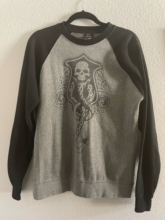 Warner Bros. Other - Harry Potter Death Eaters Grey and Black Graphic Crewneck Sweater